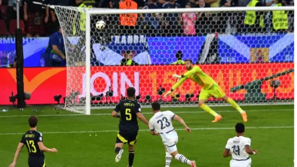 WATCH: Xherdan Shaqiri creates new record as he scores 'wonder goal' to helps Switzerland equalise against Scotland