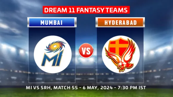 MI vs SRH Dream11 Prediction, IPL 2024, Match 55: Mumbai Indians vs Sunrisers Hyderabad playing XI, fantasy team and squads