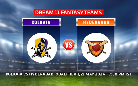 KKR vs SRH Dream11 Prediction, IPL 2024, Qualifier 1: Kolkata Knight Riders vs Sunrisers Hyderabad playing XI, fantasy team and squads