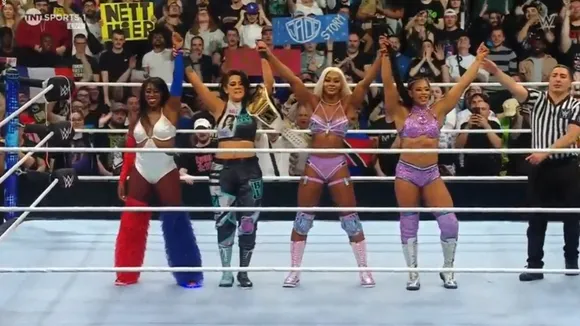 Bianca Belair stars in 8-Women tag team match to kick start Friday Night Smackdown in France