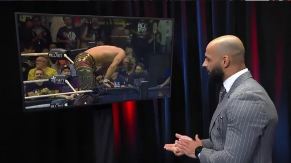 WATCH: Ricochet cheers Will Ospreay in his match against PAC at AEW 'All Out'