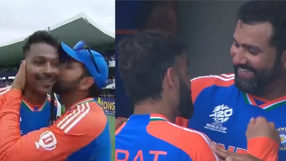 WATCH: Emotions run high as Team India celebrate historic T20 World Cup win over South Africa