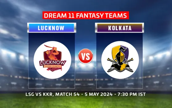 LSG vs KKR Dream 11 Prediction, IPL 2024, Match 54: Lucknow Super Giants vs Kolkata Knight Riders playing XI, fantasy team today’s and squads