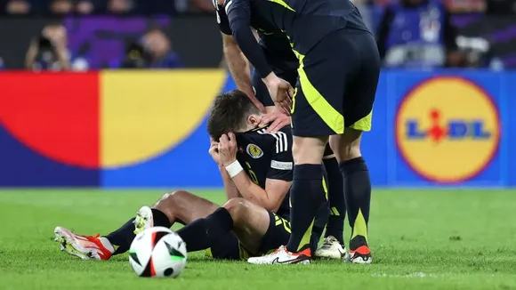 Kieran Tierney ruled out of UEFA Euro 2024 after suffering hamstring injury