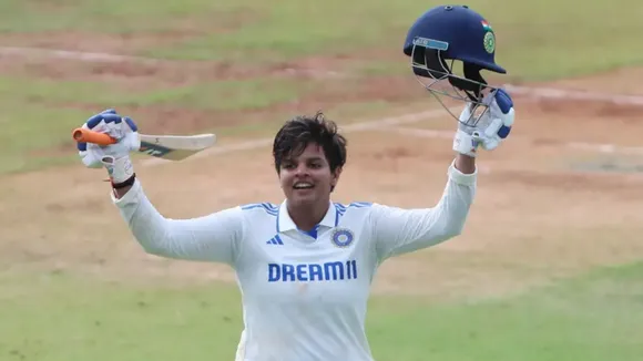 WATCH: Shafali Verma’s leap of joy to celebrate historic double century in IND-W vs SA-W one-off Test