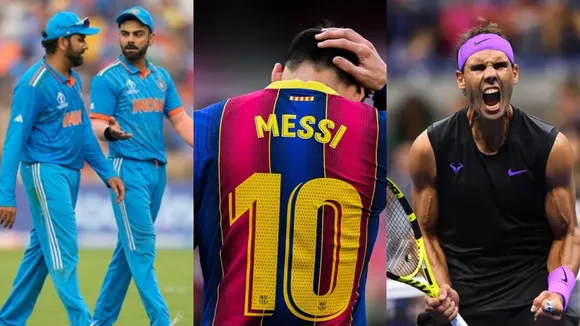 Rohit Sharma-Virat Kohli-Lionel Messi-Rafael Nadal