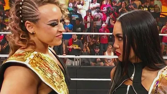 Jordynne Grace and Roxanne Perez put their belts on line in NXT Battleground