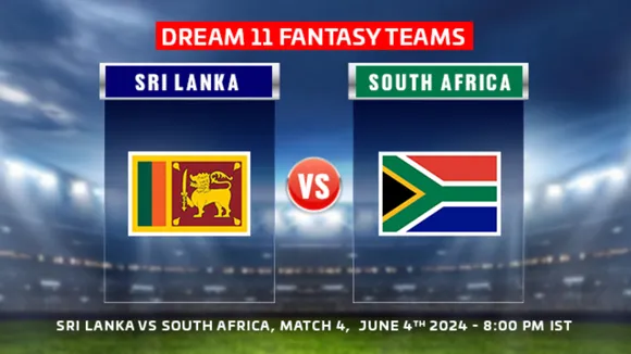 T20 World Cup 2024: Sri Lanka vs South Africa Dream11 Prediction, Match 4: SL vs SA Playing XI, fantasy team today's & more updates