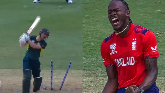 WATCH: Jofra Archer wreaks havoc by cleaning up Travis Head in T20 World Cup match against Australia