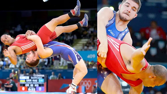 WATCH: Chad Gable posts video of him suplexing Keitani Graham in London Olympics 2012