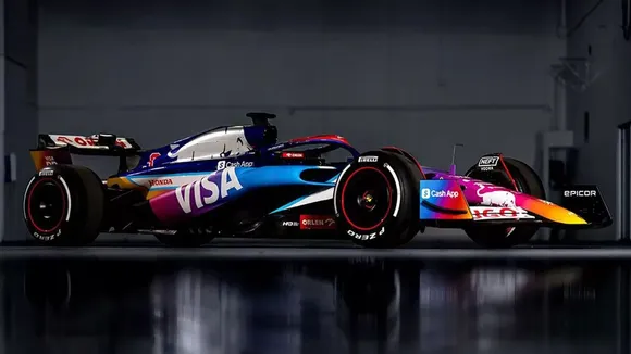 RB reveals new 'Chameleon' livery for the upcoming Miami Grand Prix 2024