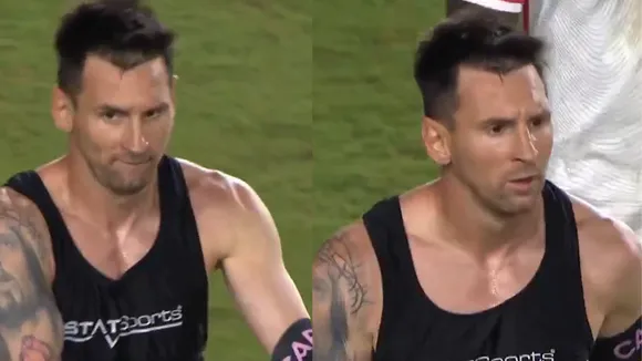 WATCH: Lionel Messi gets furious after Inter Miami draw against St Louis