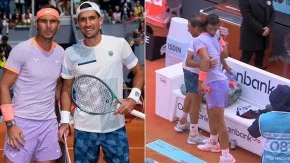 Tennis world gives opinion on Pedro Cachin's request for Rafael Nadal's t-shirt during 3rd round of Madrid Open
