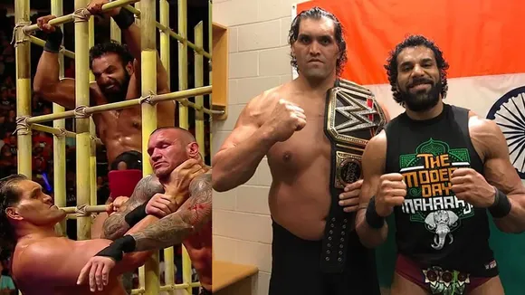 The Great Khali returned to help Jinder Mahal