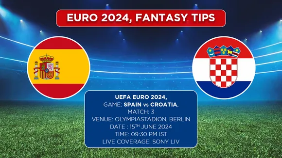 UEFA Euro 2024: SPA vs CRO Dream11 Prediction, Match 3: Spain vs Croatia Playing 11, Fantasy Team today’s and more updates