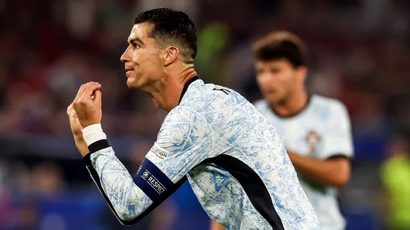 Cristiano Ronaldo etches new unwanted record after Portugal's 2-0 loss against Gerogia