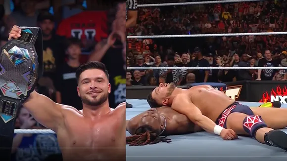 Luck favors Ethan Page who becomes new NXT Champion by winning Fatal 4-way match at NXT Heatwave