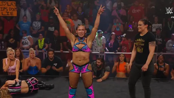 Lola Vice emerges victorious in first ever women's underground match against Natalya