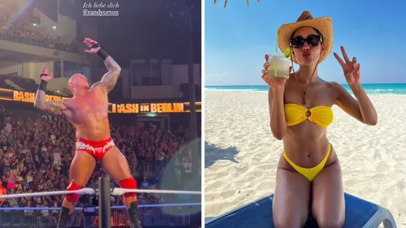 Randy Orton's wife posts her vacation images from WWE Bash in Berlin