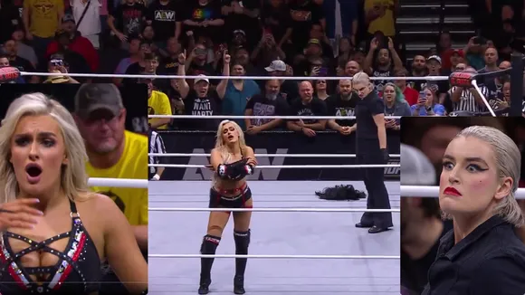 WATCH: Timeless Toni Storm returns and attacks Mariah May on AEW Dynamite ahead of All In
