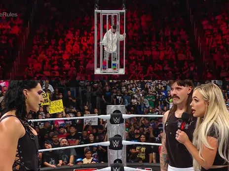 Explained: Dirty Dom to be hanged inside shark cage during Bad Blood match between Liv Morgan and Rhea Ripley