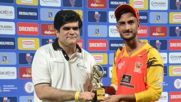 Shahbaz stars for Shrachi Rarh Tigers to beat Harbour Diamonds in Bengal Pro T20 League