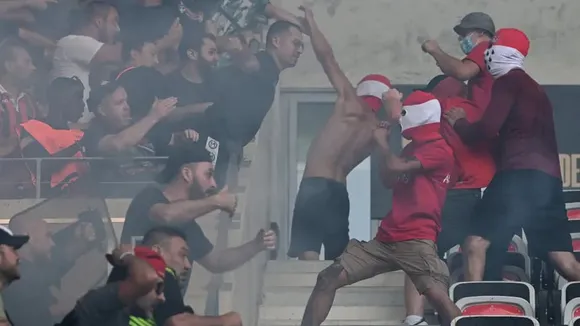 Why Nice vs FC Koln in the Europa Conference League was delayed amid fan violence