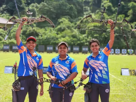 Archery Asia Cup 2023 Stage 3: The U21 Compound Women's Team beat the record of 2075 by scoring 2076 points