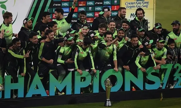 Last 5 winners of the Pakistan Super League