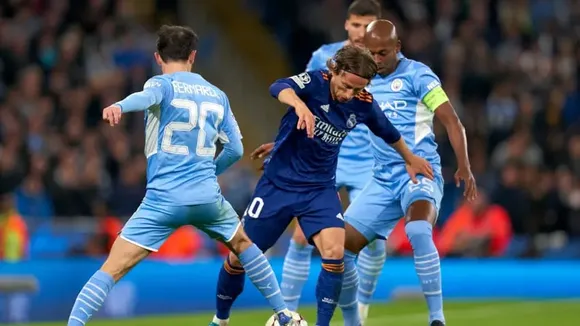Luka Modric could miss the Champions League semifinal first leg against Manchester City due to an injury