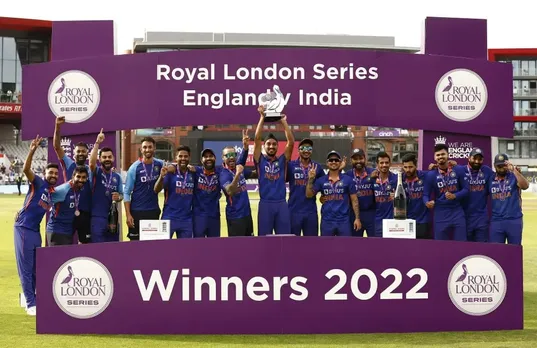 India Men's Team in 2022 ODI Series