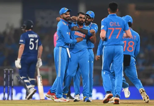 Mohammed Shami becomes the highest wicket-taker of World Cup 2023