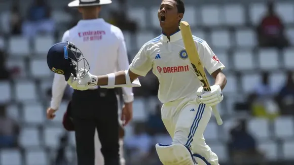 "Bhagwan hai:" Yashasvi Jaiswal shares emotional message after scoring a century on test debut