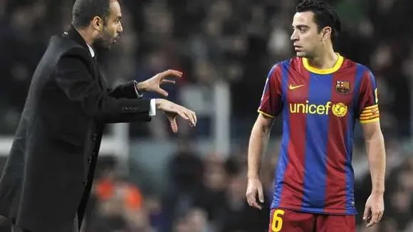 "Xavi is ready to coach Barcelona - he has more experience than I did": Pep Guardiola