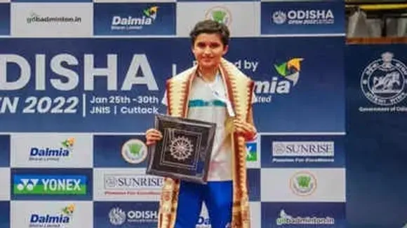 Unnati Hooda becomes the youngest Indian to clinch the Odisha Open BWF World Tour Super 100 Tournament