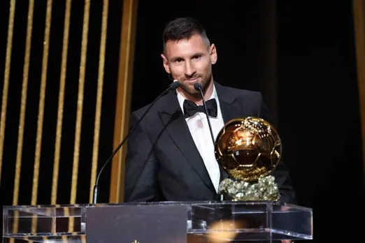 Lionel Messi wins the Ballon d'Or 2023