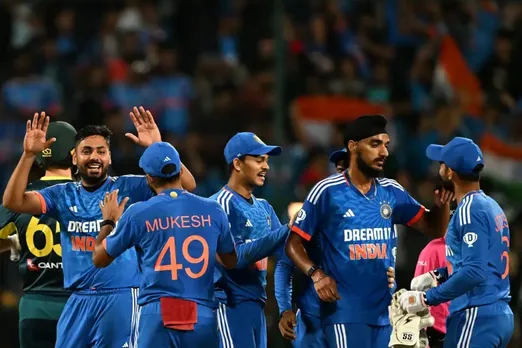 IND vs AUS 5th T20I: Arshdeep defends 10 runs in the last over as India wins the match by 6 runs