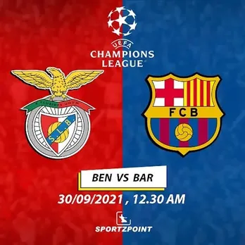 Benfica vs Barcelona: UCL match preview, lineup, and Dream11 team prediction