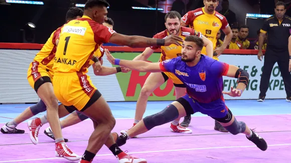 Pro Kabaddi League 2023-24: Naveen and Ashu Malik lead Dabang Delhi to clinical victory vs Telugu Titans