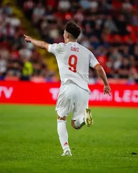 Gavi becomes the youngest player to score for Spain