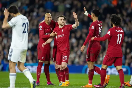 Leeds vs Liverpool: Salah and Jota brace helps Reds 6-1 confident victory