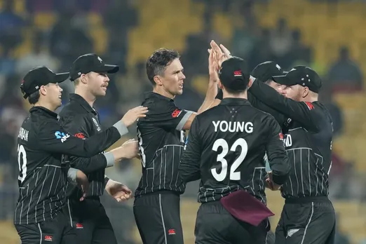 Santner and Phillips guide New Zealand to massive 149-run win over Afghanistan.