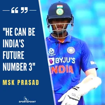 "He can be India's future number 3", MSK Prasad to Shaikh Rasheed, the U19 star