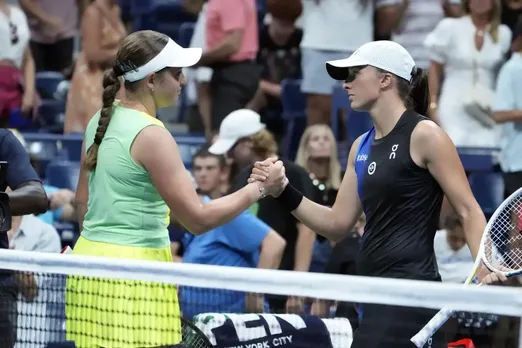 US Open 2023: Defending champion Iga Swiatek suffers a stunning exit after losing to Jelena Ostapenko