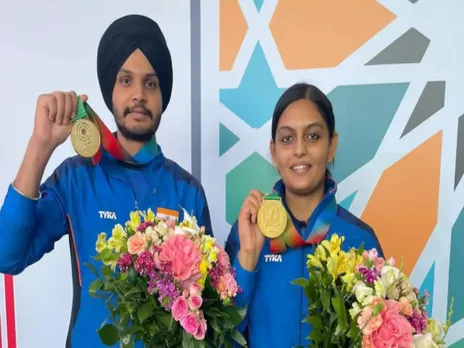 ISSF Shooting World Cup: Shooters Divya TS and Sarabjot Singh won gold medal in the mixed team event