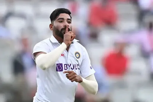 ENG vs IND: Mohammed Siraj explains about his 'finger on lips' celebration | SportzPoint.com