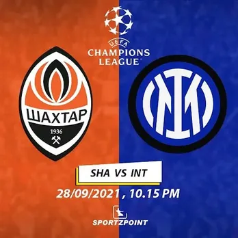 Shakhtar vs Inter Milan: UCL match preview, lineup, and Dream11 team prediction
