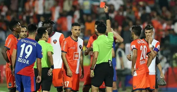 Most Red cards in the Indian Super League