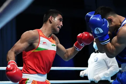 Men's World Boxing Championships: Ashish Chaudhary defeats Meysam Gheshlaghi of Iran to enter Pre-quarter-finals