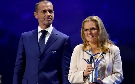 Sarina Wiegman dedicates Uefa Women's Coach of the Year award to Spain players